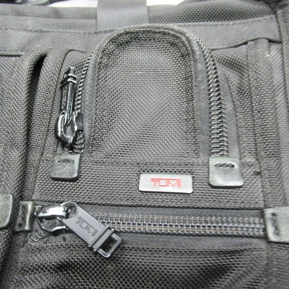 Tumi Alpha T Pass‎ Laptop Briefcase Messenger Travel Checkpoint Expandable READ